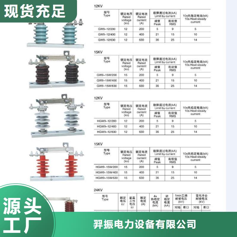 【户外高压隔离开关】GW4A-110IIDW/400A