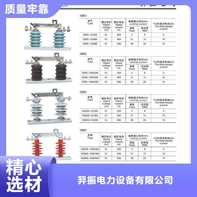 跌落式熔断器PRW12-10KV/100A-PRW12-10KV/200A