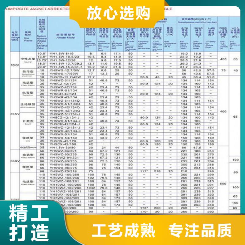 避雷器Y3W-7.6/19【羿振电力】