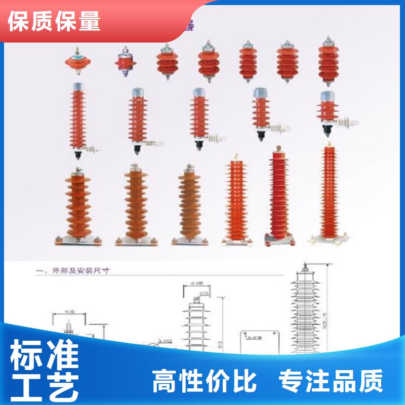 复合绝缘氧化锌避雷器YH10WZ-51/134【羿振电力设备】