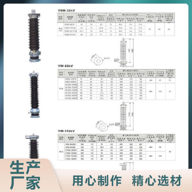 品牌：【羿振电力】避雷器Y10W-102/266