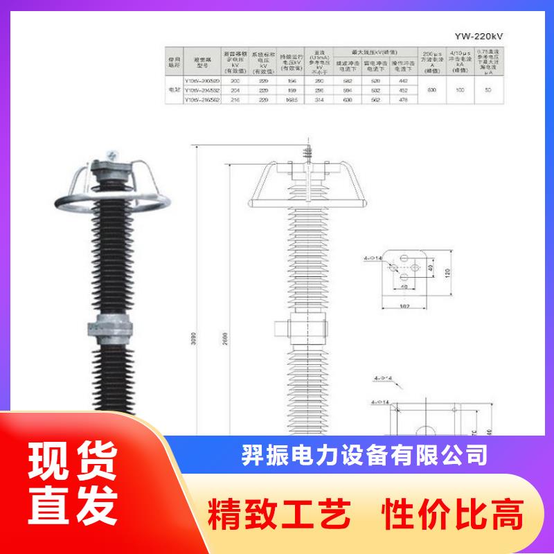 金属氧化物避雷器HY5CX4-69/198-浙江羿振电气有限公司