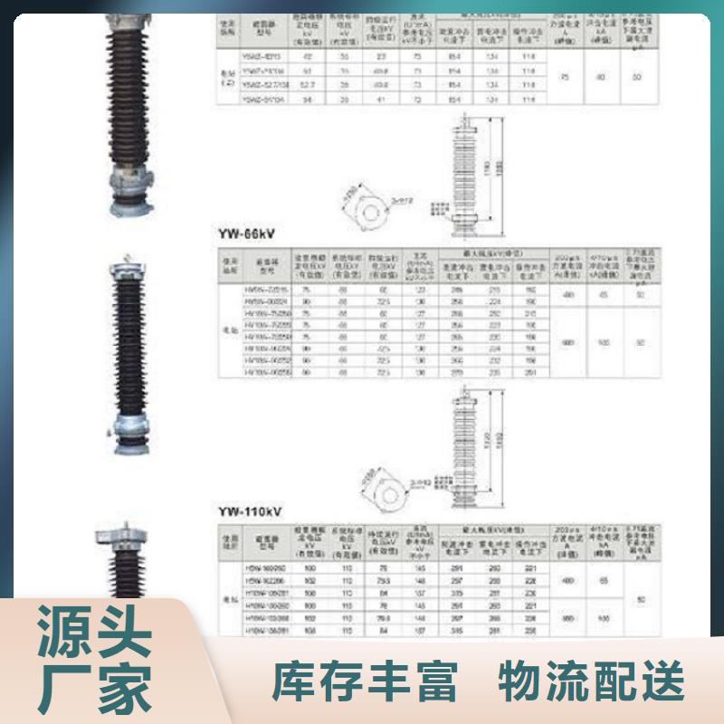 氧化锌避雷器HY5WS2-42/134实体厂家