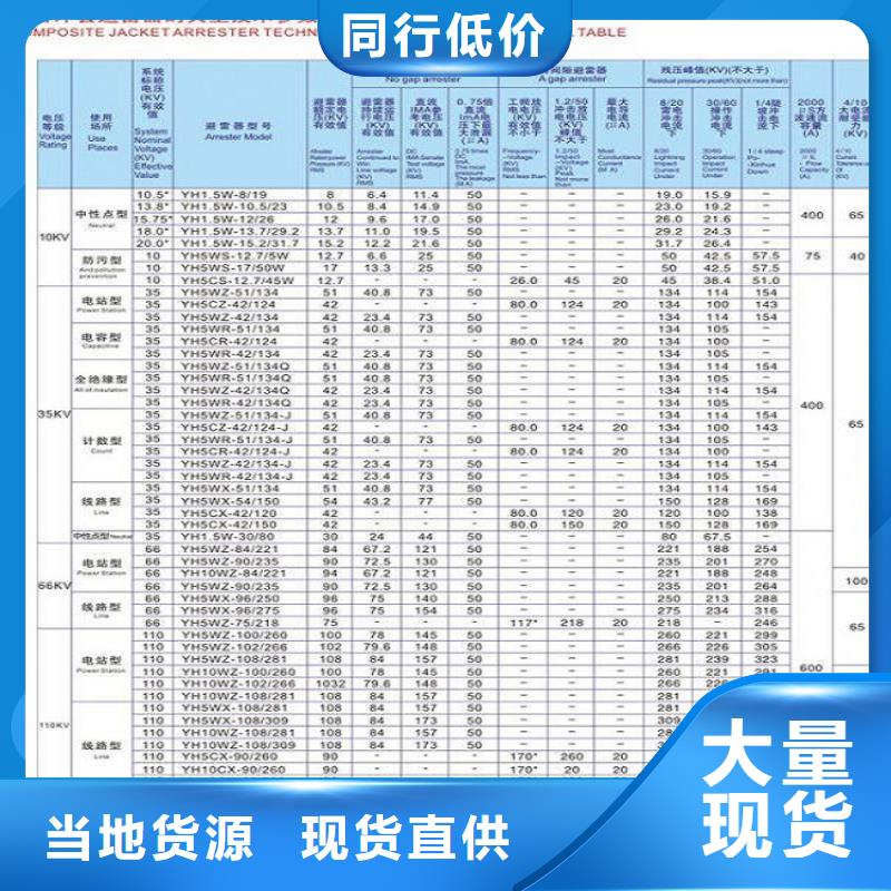 避雷器YH5WZ-17/45【羿振电力设备】