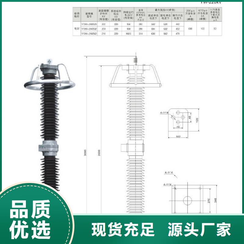 35KV线路氧化锌避雷器YH10W-51/134GY浙江羿振电气有限公司