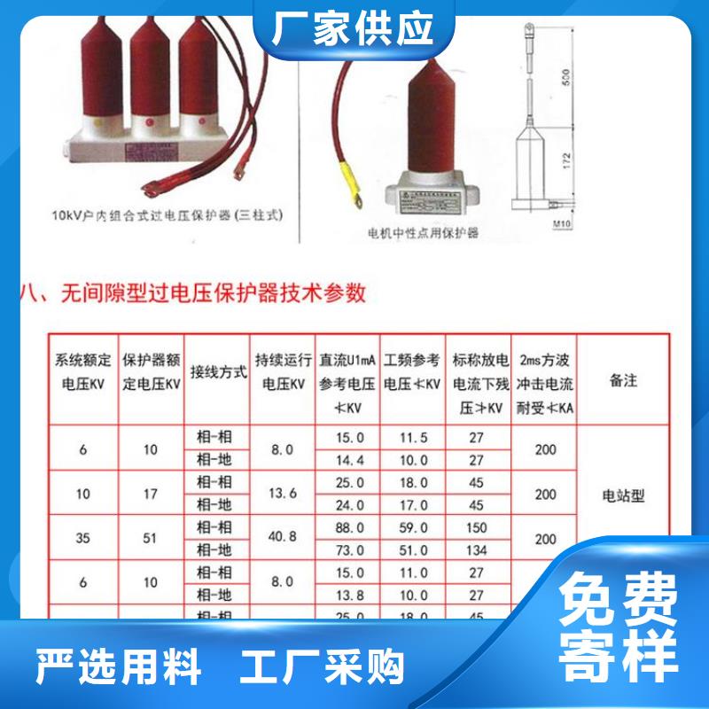 保护器(组合式避雷器)HRB-A-6.3-J