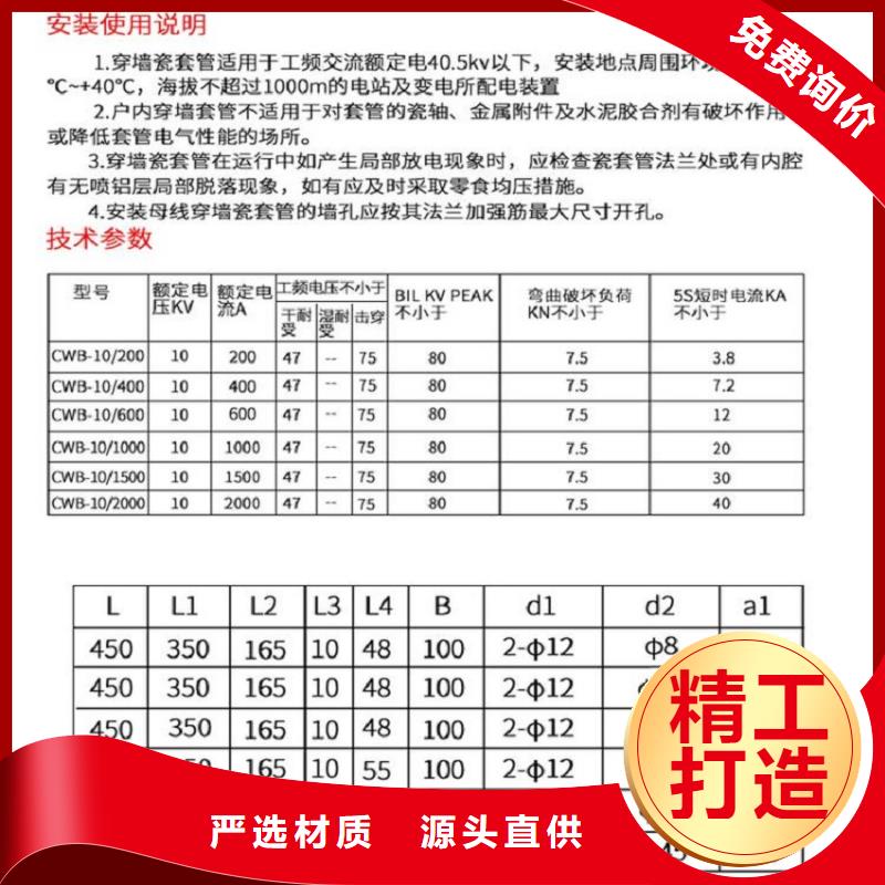 【穿墙套管】CWC-20/2500A