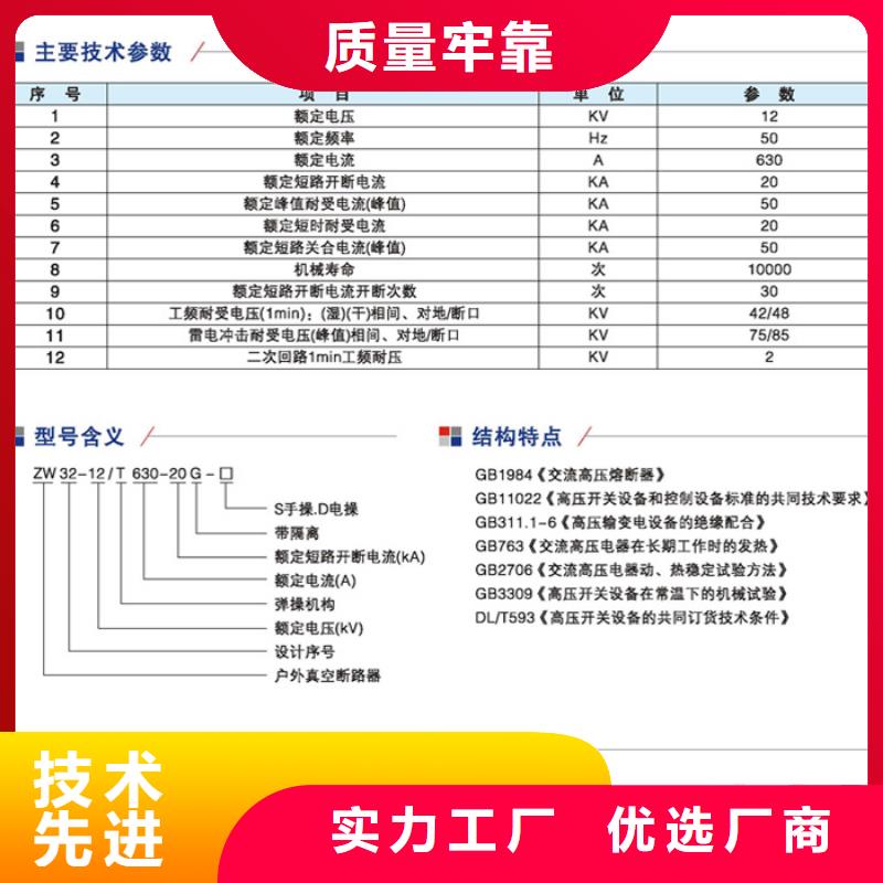 ZW32-10KV/630-浙江羿振电气有限公司