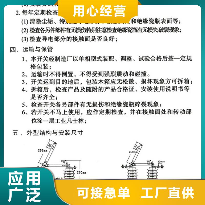 【隔离刀闸】HGW9-10KV/200