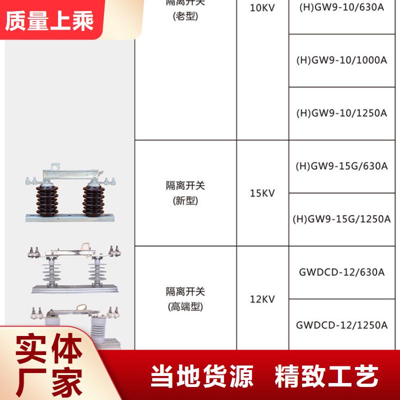 【高压隔离开关】HGW9-10G/630A