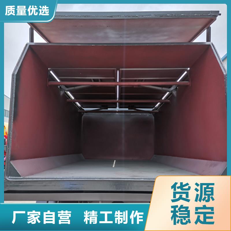 粪污垃圾车通过检测