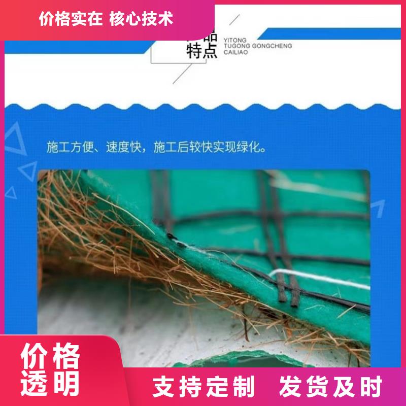 植物纤维毯加筋抗冲生态毯