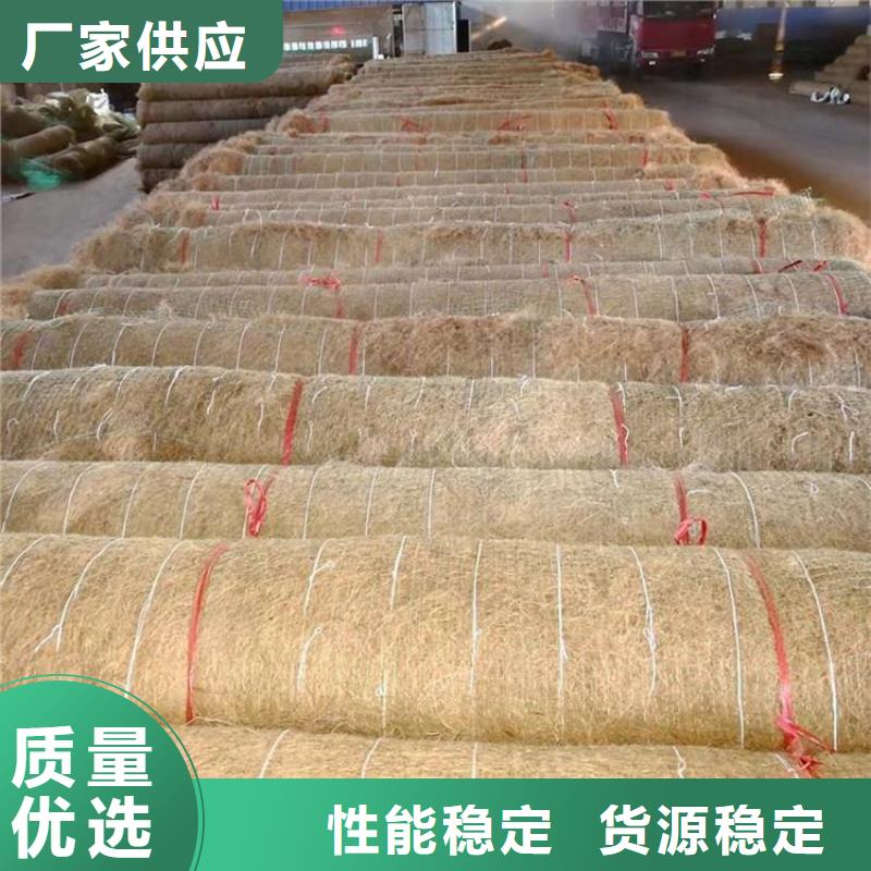 椰丝植物纤维毯-生物草毯生态垫-椰丝护坡毯