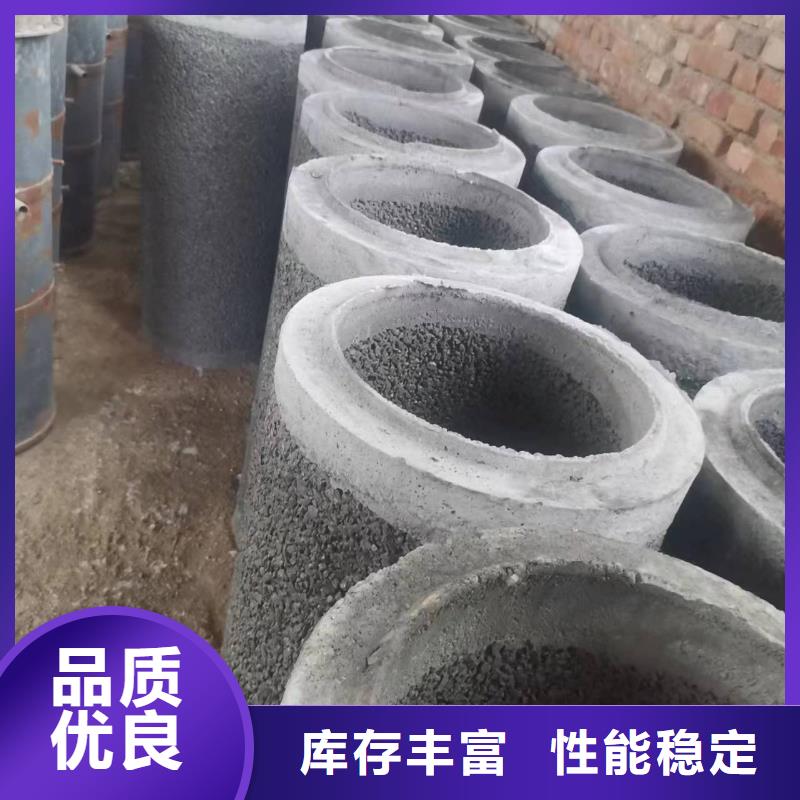 无砂管厂家各种规格型号