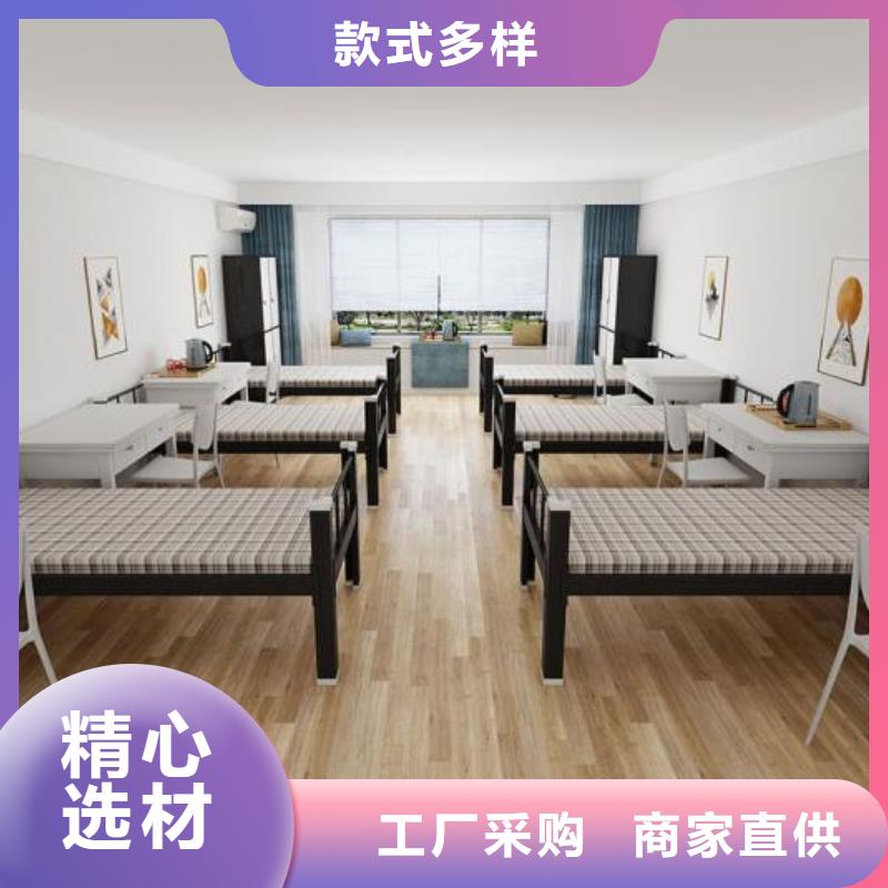 县双层上下床八人位不锈钢餐桌