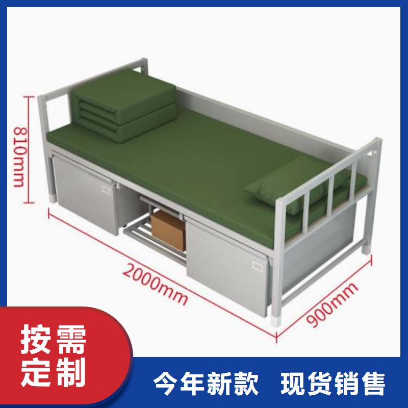 县单层铁床食堂不锈钢餐桌
