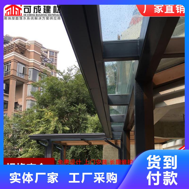 可定制的彩钢雨水管实体厂家