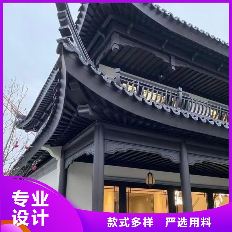 铝合金中式古建来厂考察