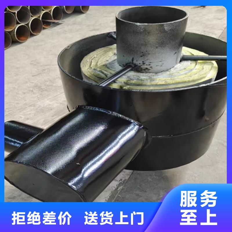 钢套钢直埋保温管内环氧粉末外PE涂塑钢管现货批发