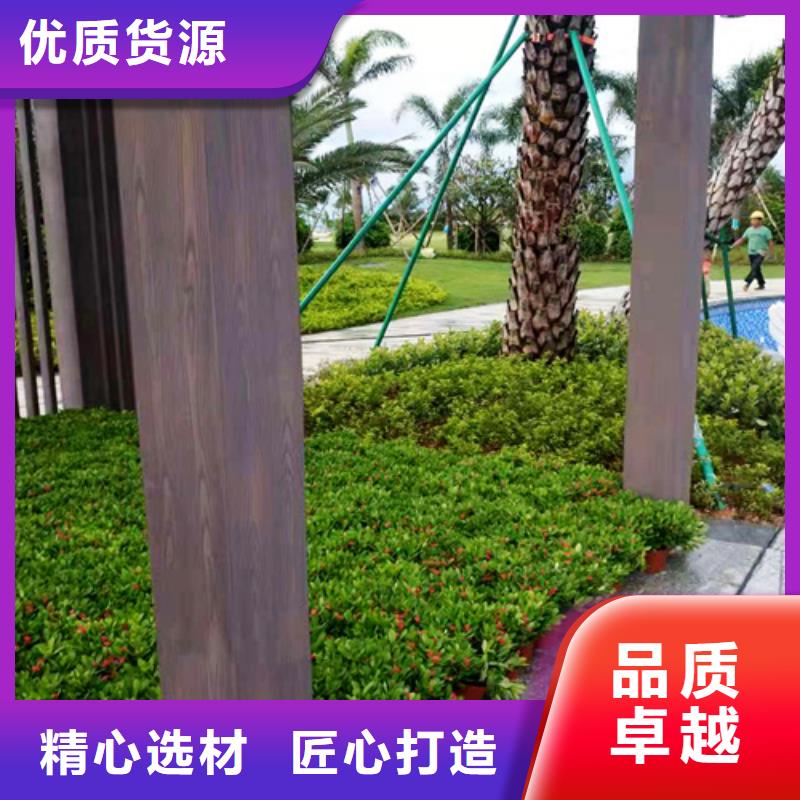 廊架长廊木纹漆，钢结构金属面木纹漆，仿木纹漆厂家施工