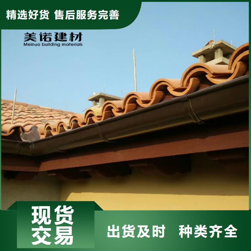 县檐口铝板来厂考察