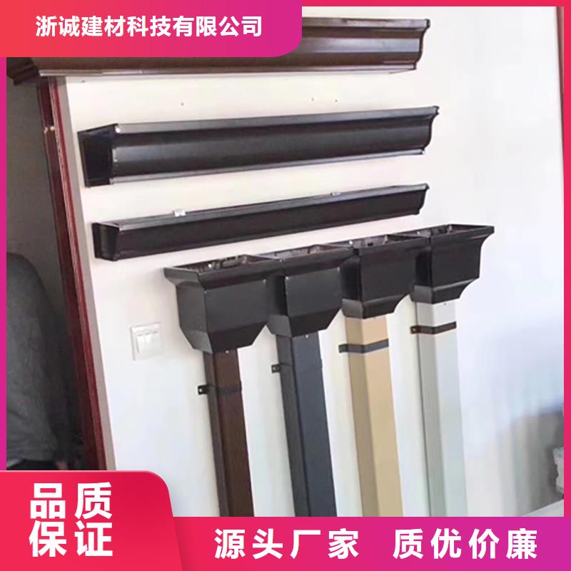 县檐口铝板来厂考察