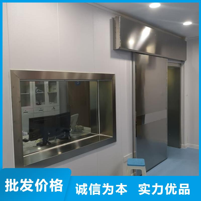 CT室铅门合格才发货