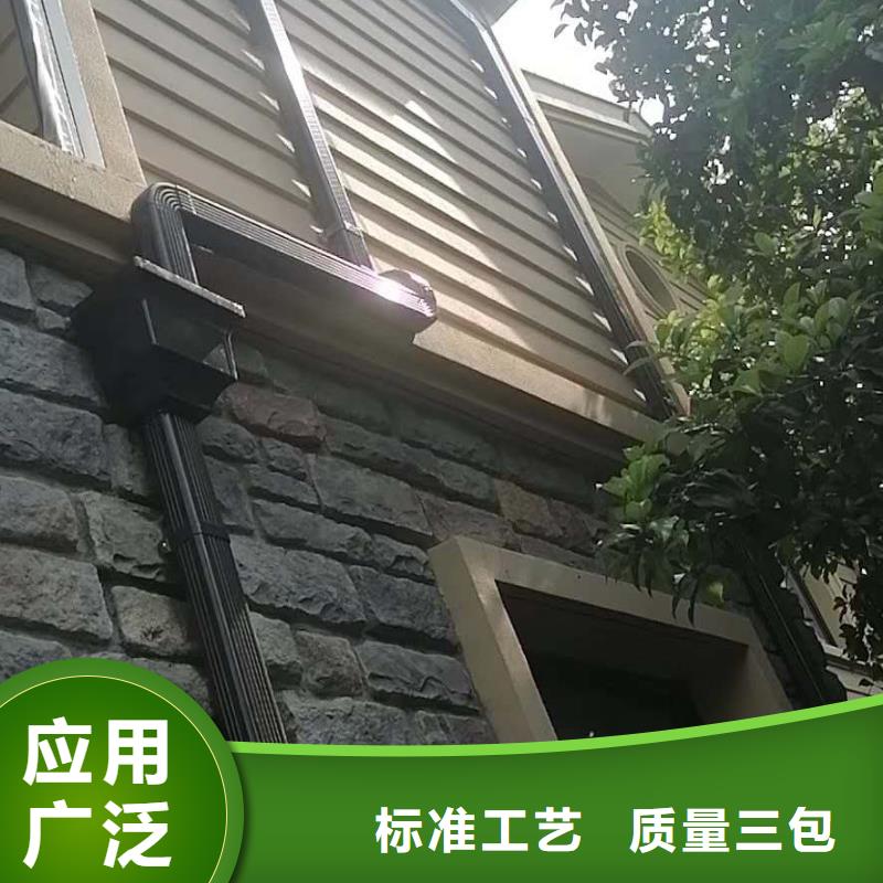 彩铝雨水管造型新颖