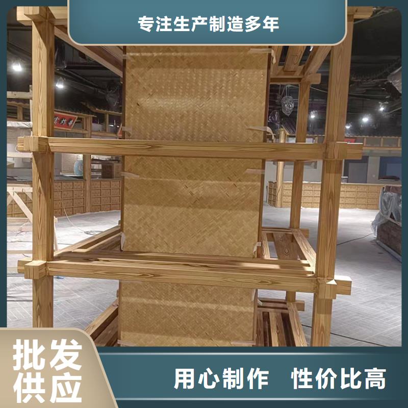 廊架护栏木纹漆，钢结构仿木纹漆，仿古木纹漆全包施工价格