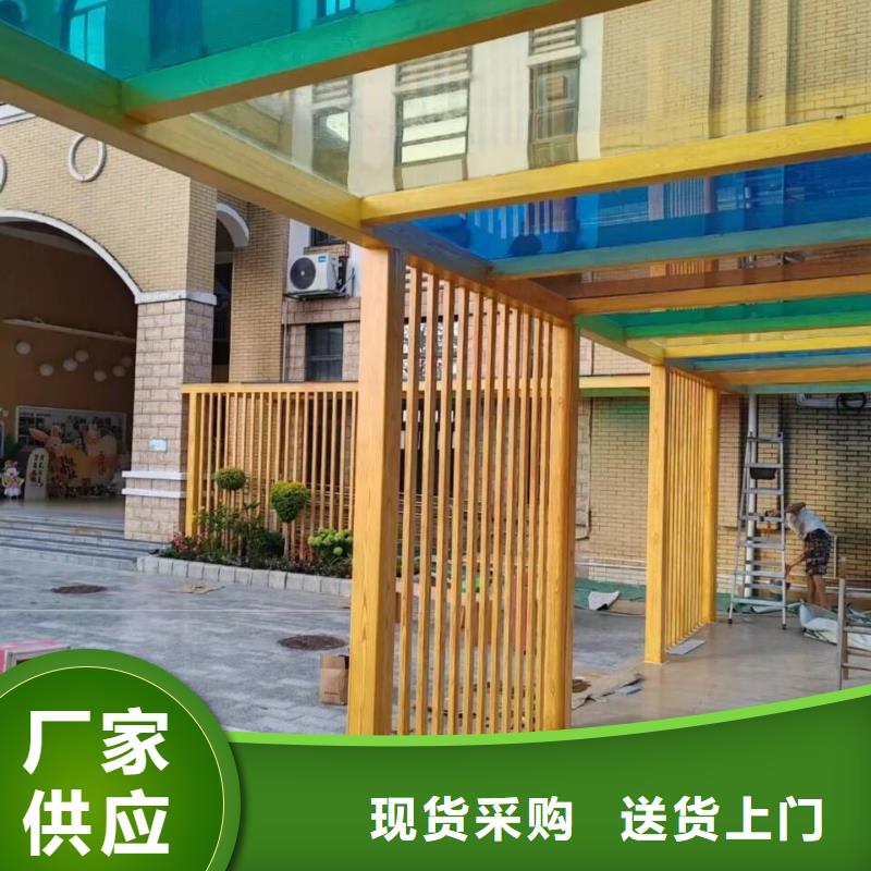 青海廊架护栏木纹漆，钢结构仿木纹漆，仿古木纹漆包工包料