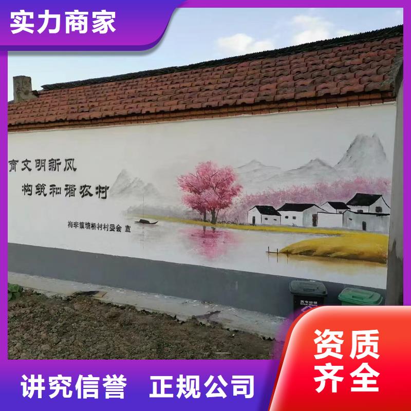 美丽乡村振兴彩绘墙绘公司