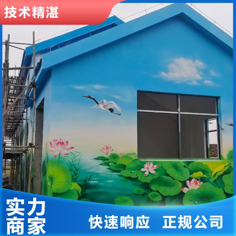 美丽乡村振兴彩绘墙绘团队
