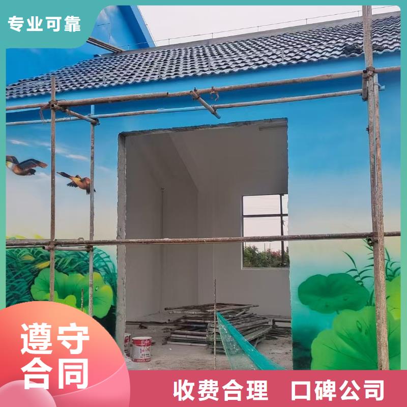 美丽乡村振兴彩绘墙绘团队