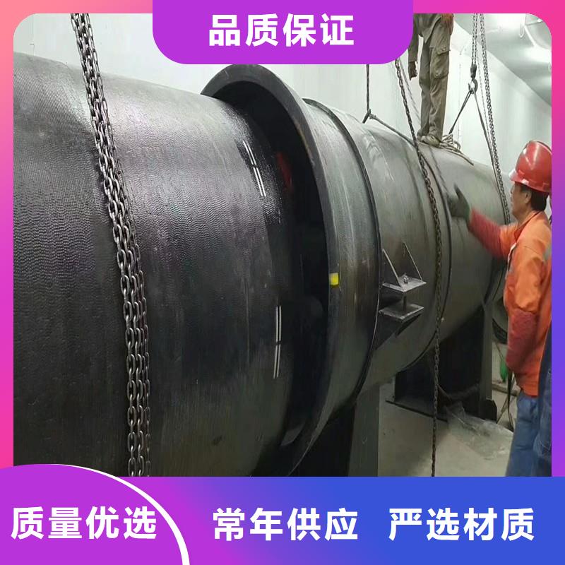 海南万宁市DN100球墨铸铁管实体厂家建通铸造厂家