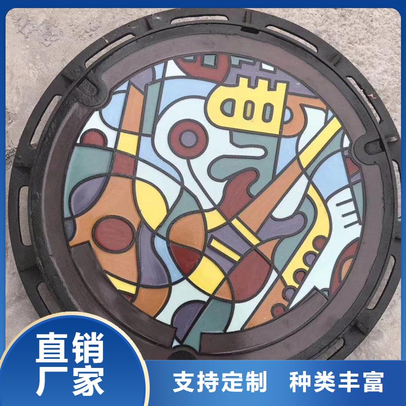 县圆形井盖铸铁树脂在线报价建通铸造厂家
