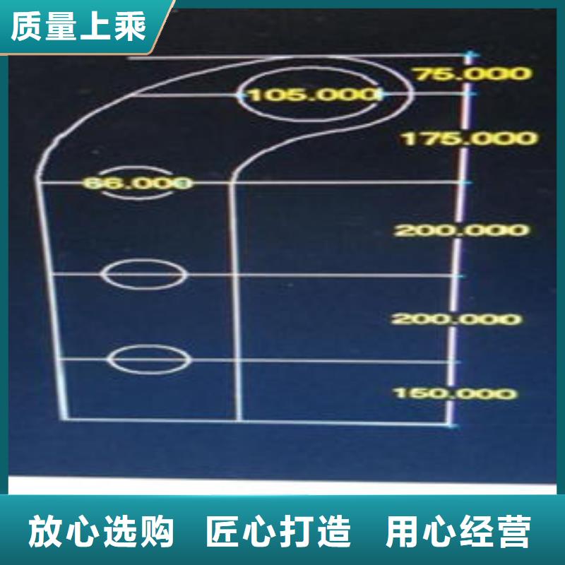 Q235材质钢板立柱切割不锈钢复合管厂家实体诚信厂家