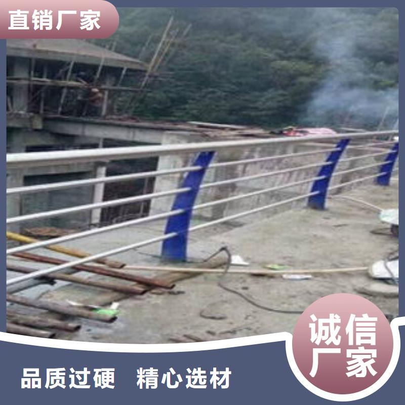 桥梁防撞支架-304不锈钢复合管护栏价格可定制