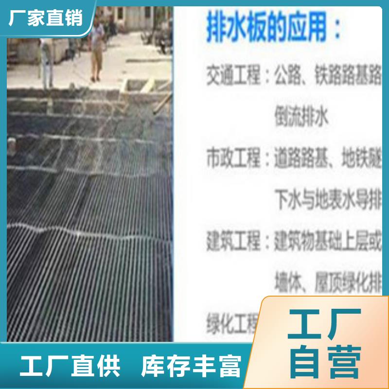 塑料排水板玻纤土工格栅省心又省钱