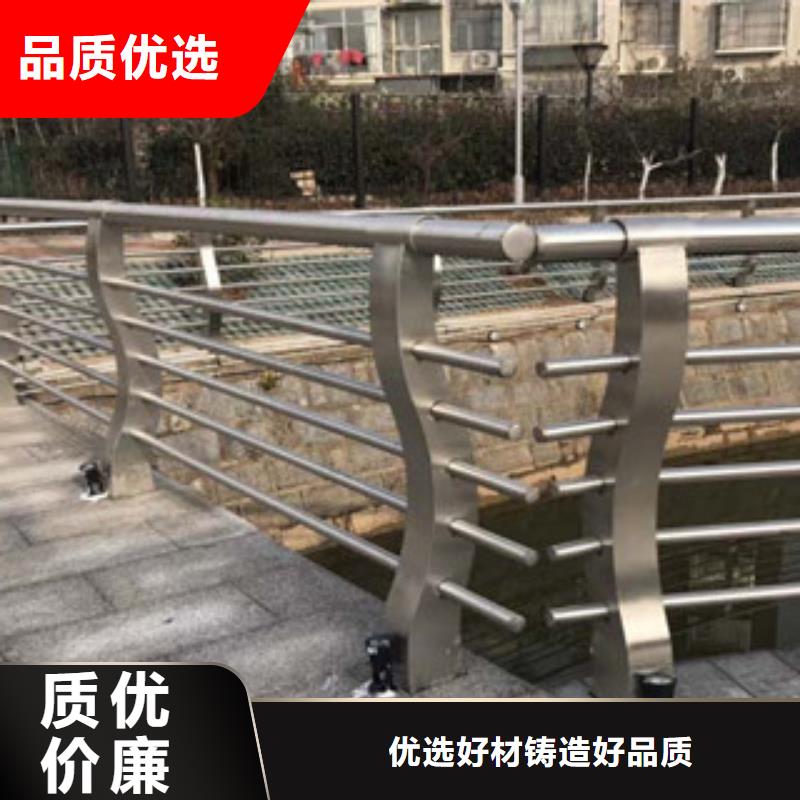 桥梁栏杆厂家防撞钢护栏立柱工程案例