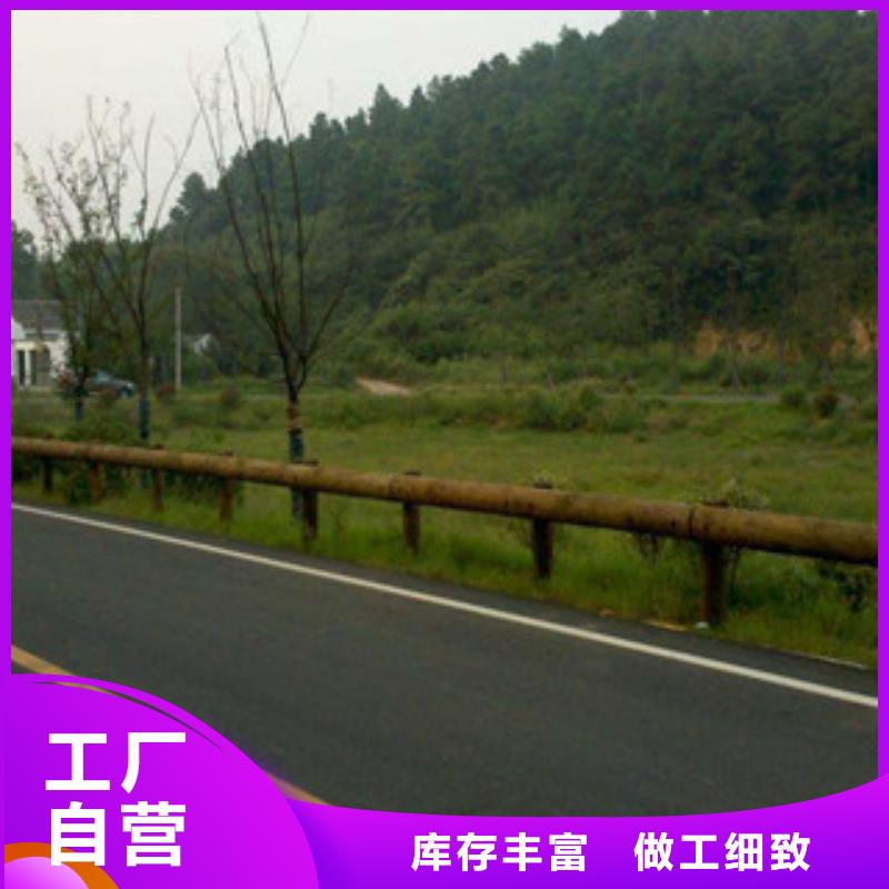 钢背木护栏-桥梁灯光护栏快速报价