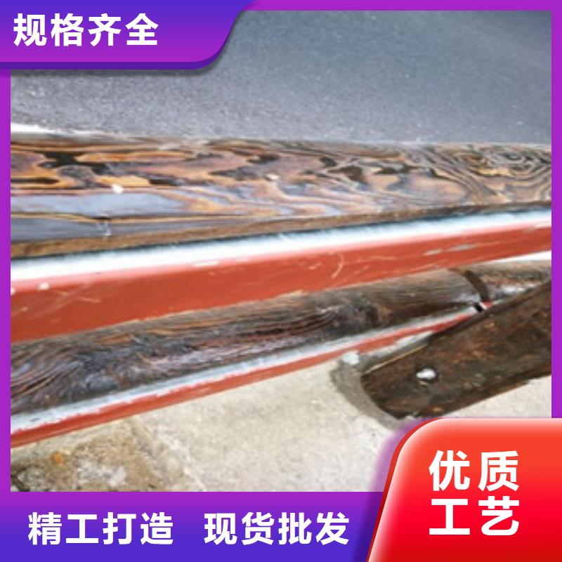 钢背木护栏-不锈钢桥梁护栏当地货源