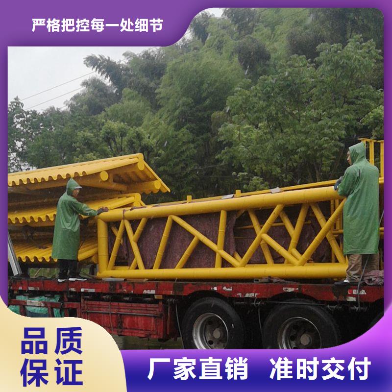 简易公交站台多年经验值得信赖现代公交站台